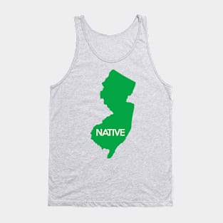 New Jersey Native NJ Green Tank Top